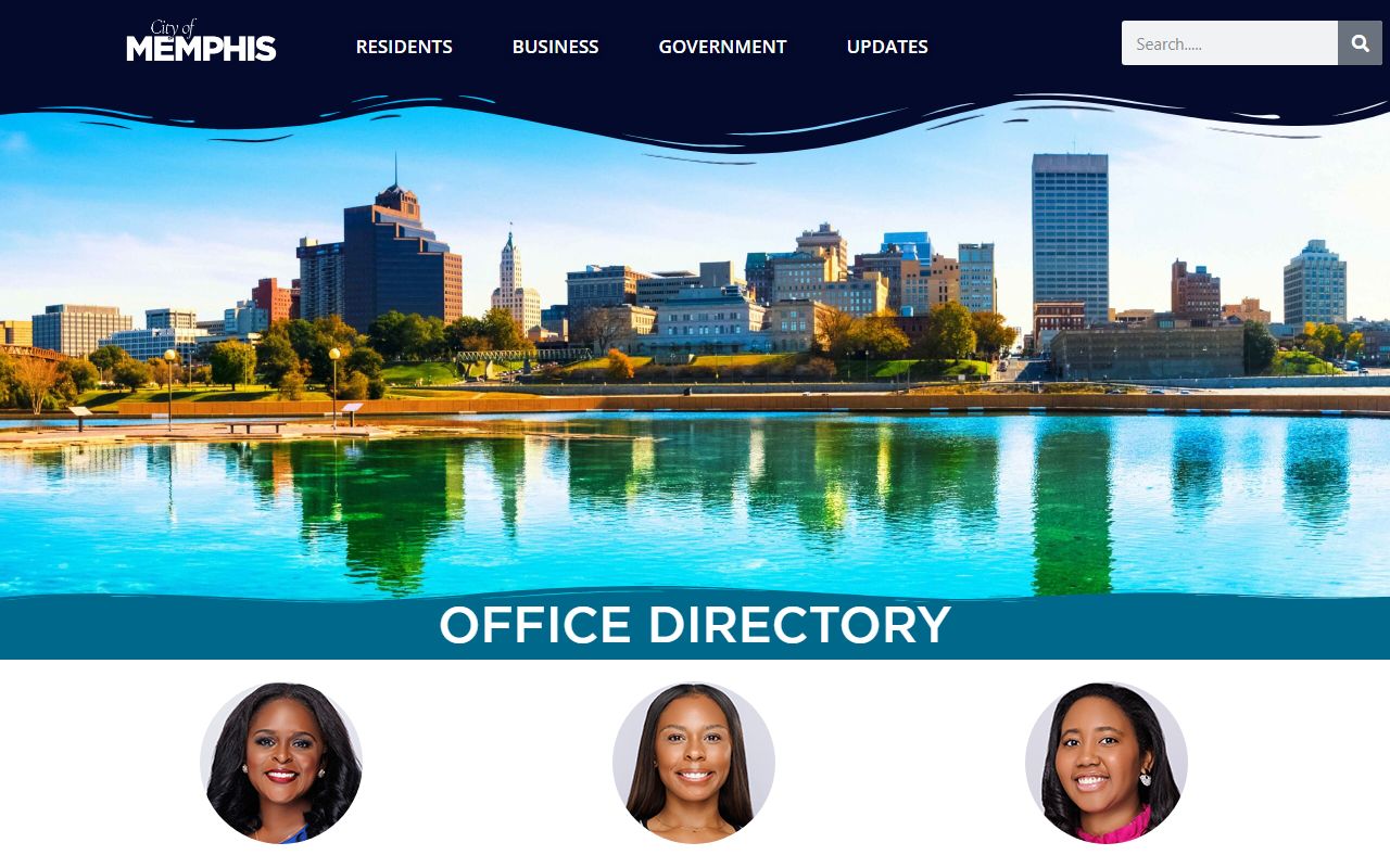 Memphis city government directory for Memphis Phone Directory